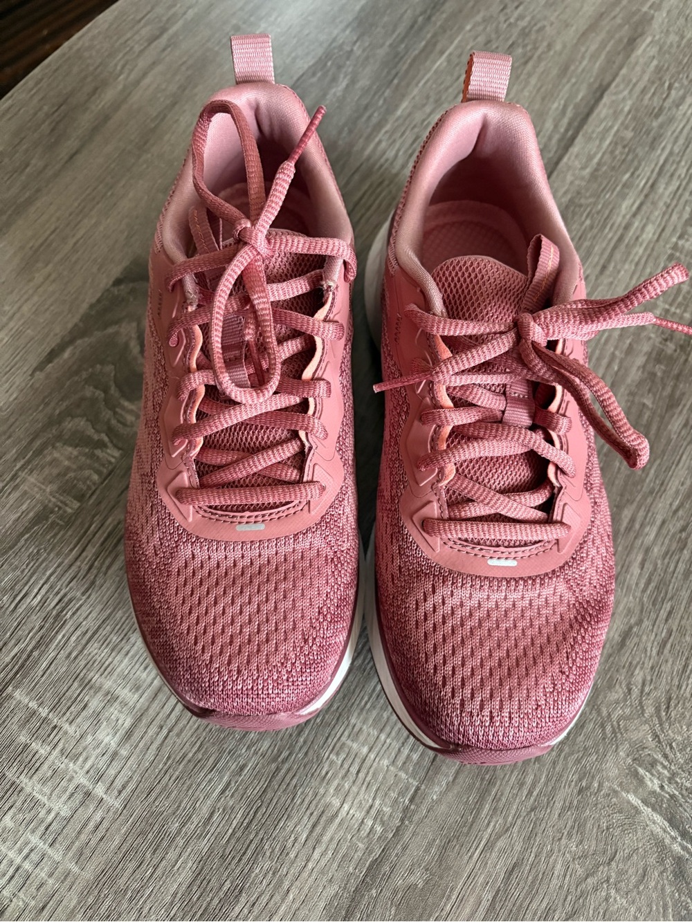 Skechers Women's Dusty Rose Knit Athletic Sneakers